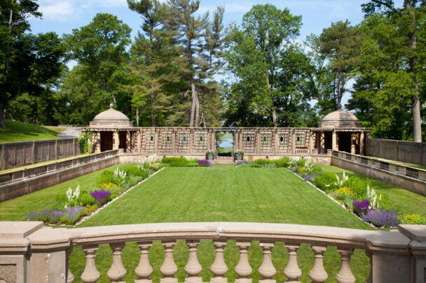 Italian Garden at the Great House on the Crane Estate